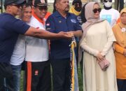 Rahudman Gerakkan Relawan Pendukung Anies Dengan Gerak Jalan