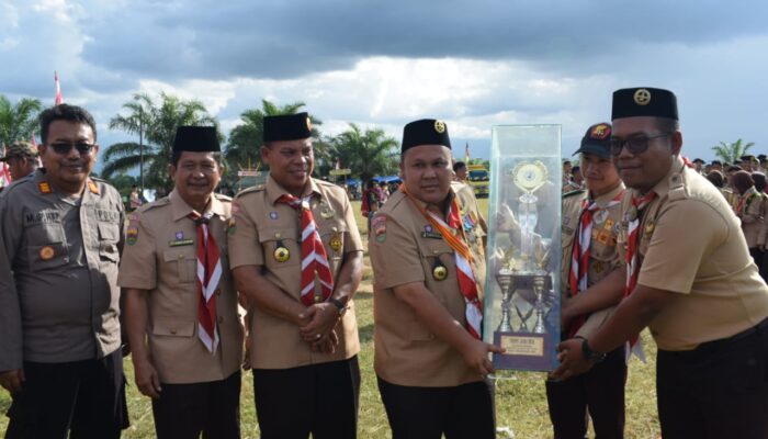Ponpes Robiul Islam Juarai Perimtaq XIV Kwarcab Pramuka Palas