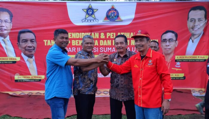 SOKSI Sumut Lahirkan Kader Tanggap Bencana