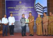 Kepala BPK-RI Sumut Terima LKPD ‘Unaudited’ Tahun 2022 Pemkab Labura