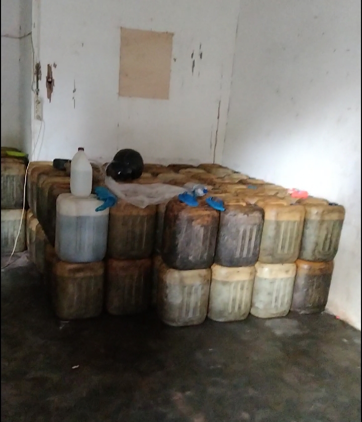 Rumah Karyawan PTPN IV Kebun Balimbingan Jadi Tempat Penimbunan BBM