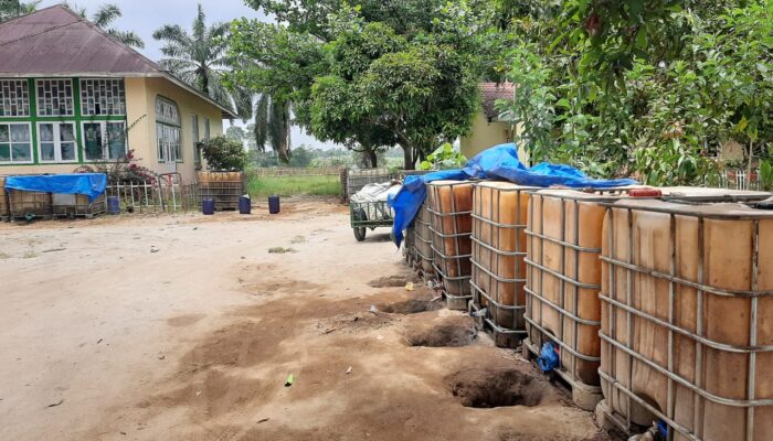 Rumah Karyawan PTPN IV Kebun Balimbingan Jadi Tempat Penimbunan BBM