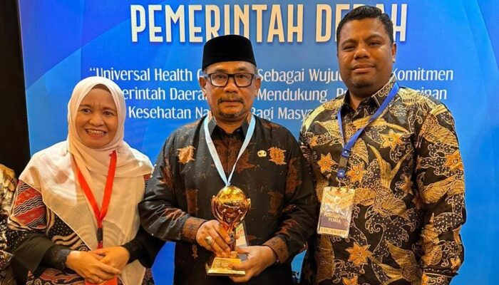Dinkes Langsa Raih Penghargaan UHC Kementerian Kesehatan RI
