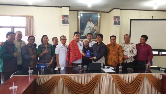 Memiliki Tujuan Sama, Moderamen GBKP Dan Hendrik Sitompul Bersinergi Tingkatkan Kesejahteraan Umat