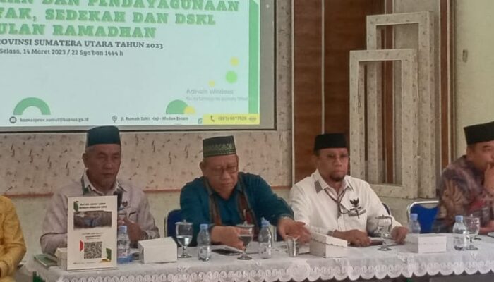 Baznas Sumut Gelar Diskusi Pengumpulan Pendistribusian Dan Pendayagunaan ZIS Bulan Ramadan
