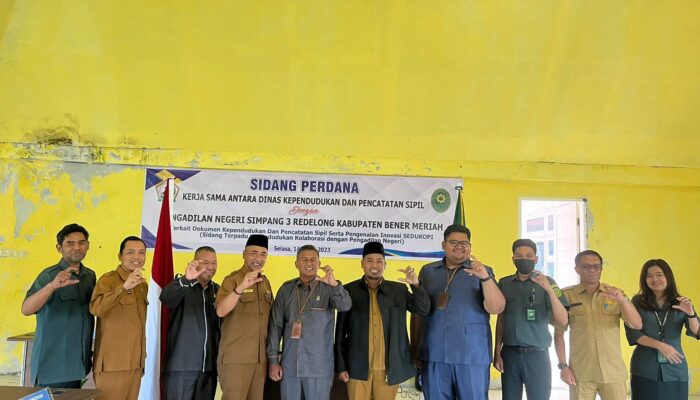Disdukcapil Bener Meriah Sidang Perdana Perubahan Dokumen
