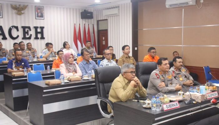 Sekda Bersama Kapolda Aceh ikut Rakernis Fungsi Lantas 2023