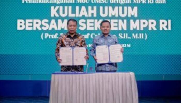 MPR –UMSU Teken MoU