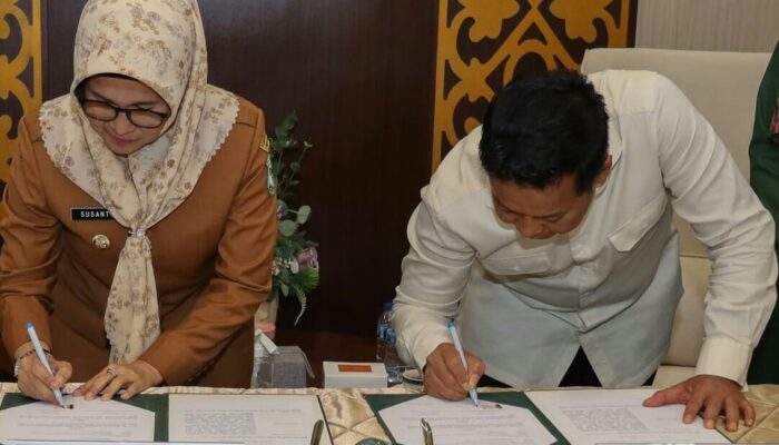 Wali Kota P.Siantar Dan Rektor USU Tandatangani MoU