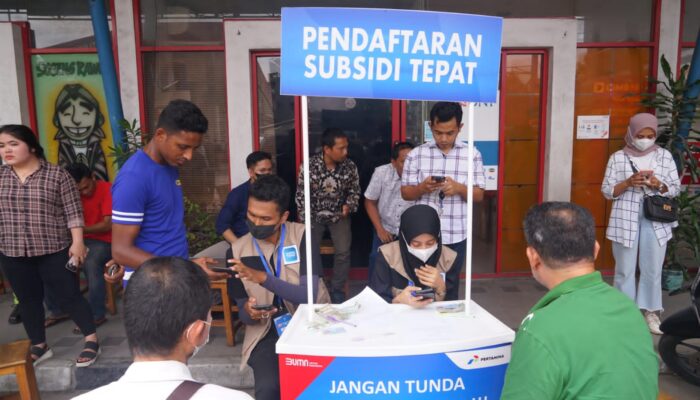 Pendaftar Program Subsidi Tepat Capai 89,73 Persen, Pertamina Apresiasi Masyarakat Sumut