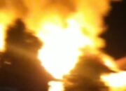 6 Rumah Hangus Terbakar Di Panyabungan