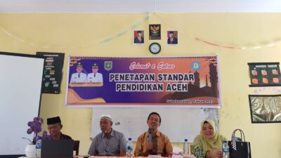 Kepala Sekolah Sekota Subulussalam Rembug Di SMAN 1 Penanggalan