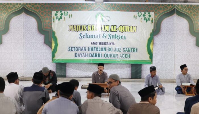 Tujuh Santri Dayah Darul Quran Aceh Khatam Hafalan 30 Juz Alquran