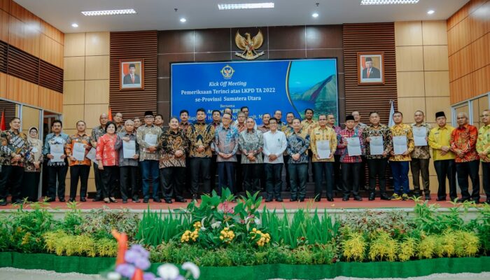 Bobby Nasution Hadiri Kick Off Meeting Pemeriksaan Terinci Atas LKPD