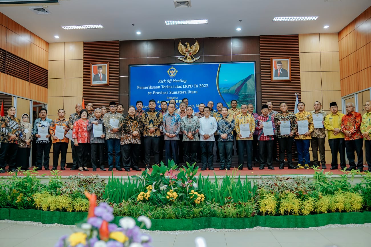 Bobby Nasution Hadiri Kick Off Meeting Pemeriksaan Terinci Atas LKPD
