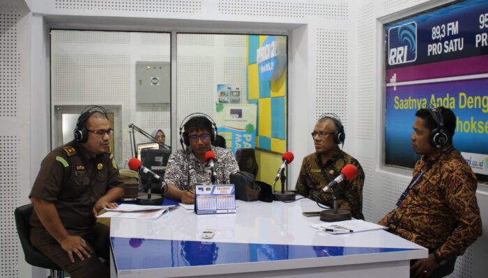 Jaksa Menyapa, Kejari Langsa Gelar Dialog Interaktif Di RRI