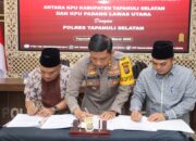 KPU Dan Polres Tapsel Perkuat Sinergitas