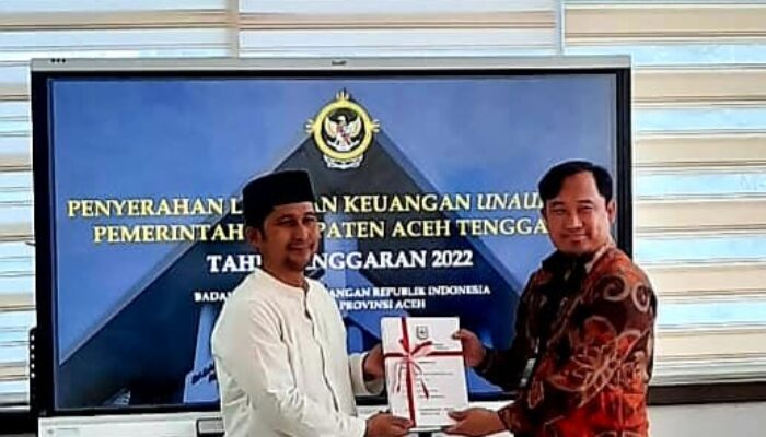 LKPD Anaudited Agara 2022 Diserahkan Ke BPK RI