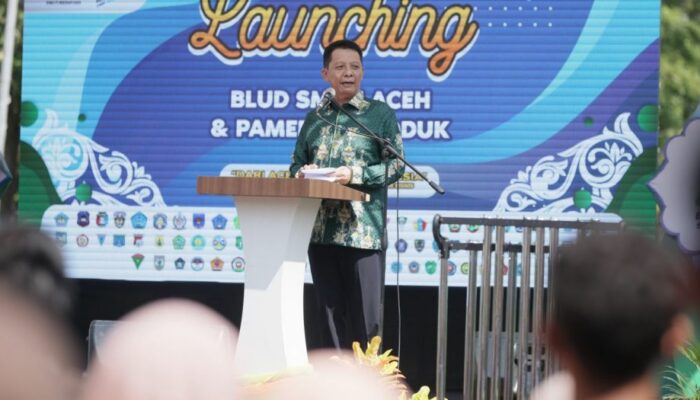 Pj Gubernur Aceh Resmikan 68 SMK BLUD, Terbanyak Se-Indonesia