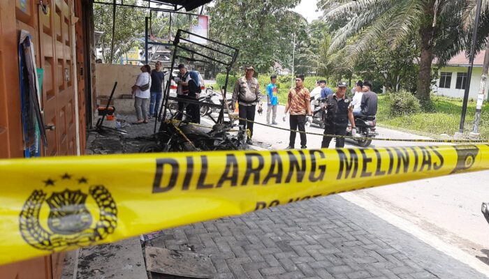 Ruko Penjual BBM Terbakar, Dua Tewas