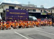 Januari-Maret, Polisi Ringkus 367 Bandit Jalanan Di Medan