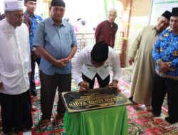 Wali Kota Binjai Resmikan Masjid Ainul Yaqin