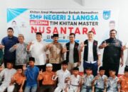 Tim Khitan Master Nusantara Khitan Amal Go To School Di SMPN 2 Langsa