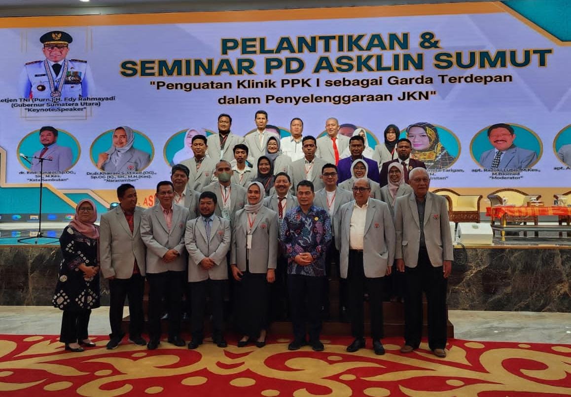 PD Asklin Sumut 2023-2028 Resmi Dilantik