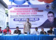 Afif Abdillah Ingatkan Warga Medan Tidak Buang Sampah di Parit