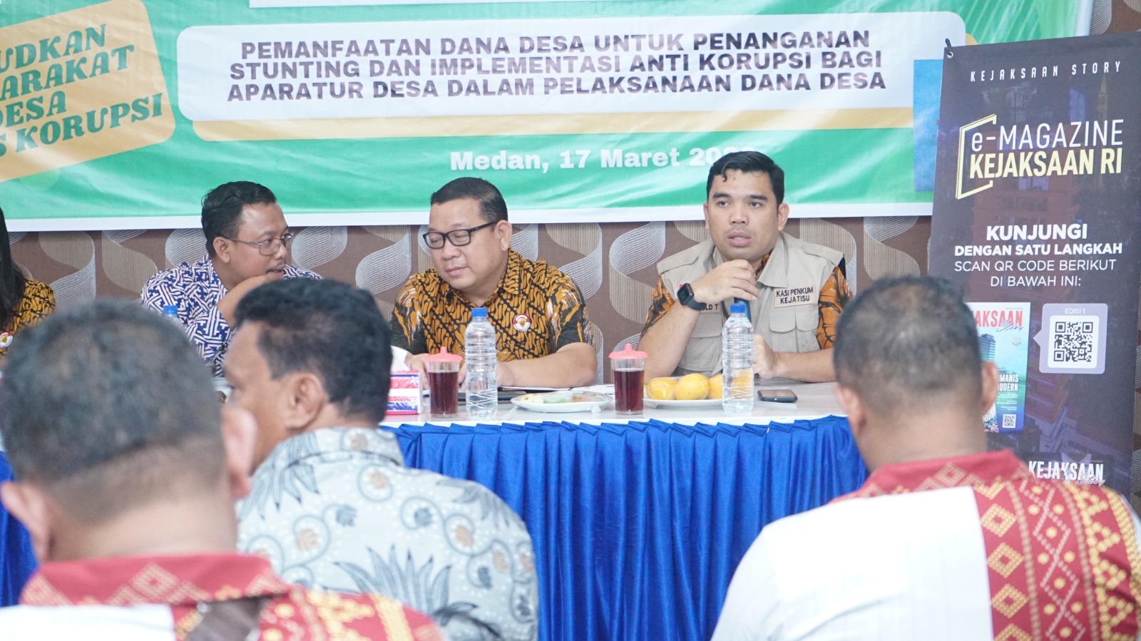 Kejatisu Ajak Kepdes Manfaatkan Dana Desa Untuk Atasi Masalah Stunting Di Kecamatan Kutalimbaru