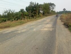 Kerusakan Jalan Nasional Di Besitang Sudah Lama Diabaikan
