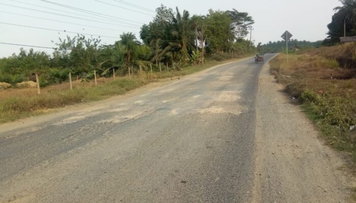 Kerusakan Jalan Nasional Di Besitang Sudah Lama Diabaikan