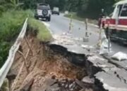 Minggu Depan Jalan Nasional Amblas 15 Meter Akan Ditangani