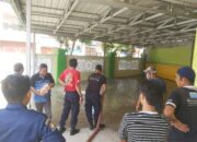 Jelang Ramadan, BKM Masjid Raya P.Brandan Gotong Royong Bersihkan Masjid