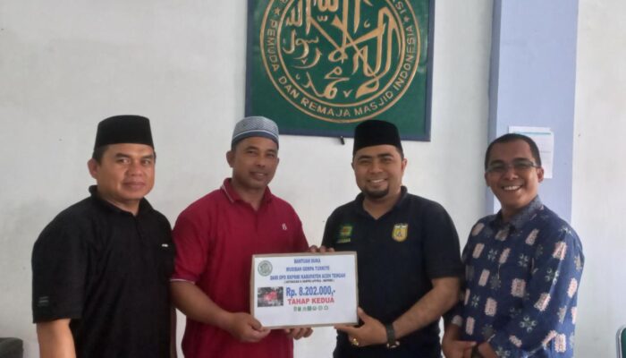 BKPRMI Aceh Masih Buka Donasi Turki