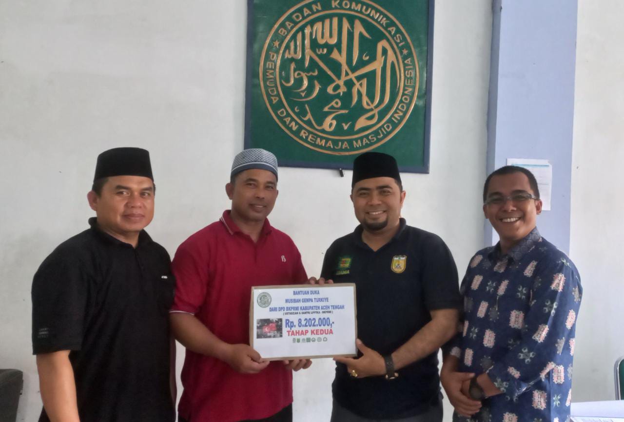 BKPRMI Aceh Masih Buka Donasi Turki