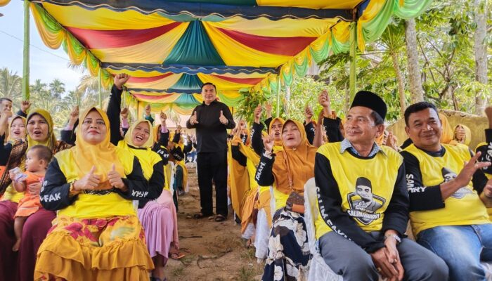 Warga Agara Puji Kepedulian Anggota DPR RI Salim Fakhry