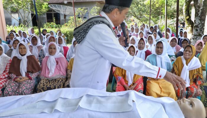 Usbat Ganjar Sumut Gelar Pelatihan Mengafani Jenazah untuk Masyarakat Tapanuli Tengah