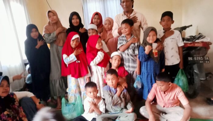 Sambut Ramadan, Jurnalis Madina Santuni Anak Yatim