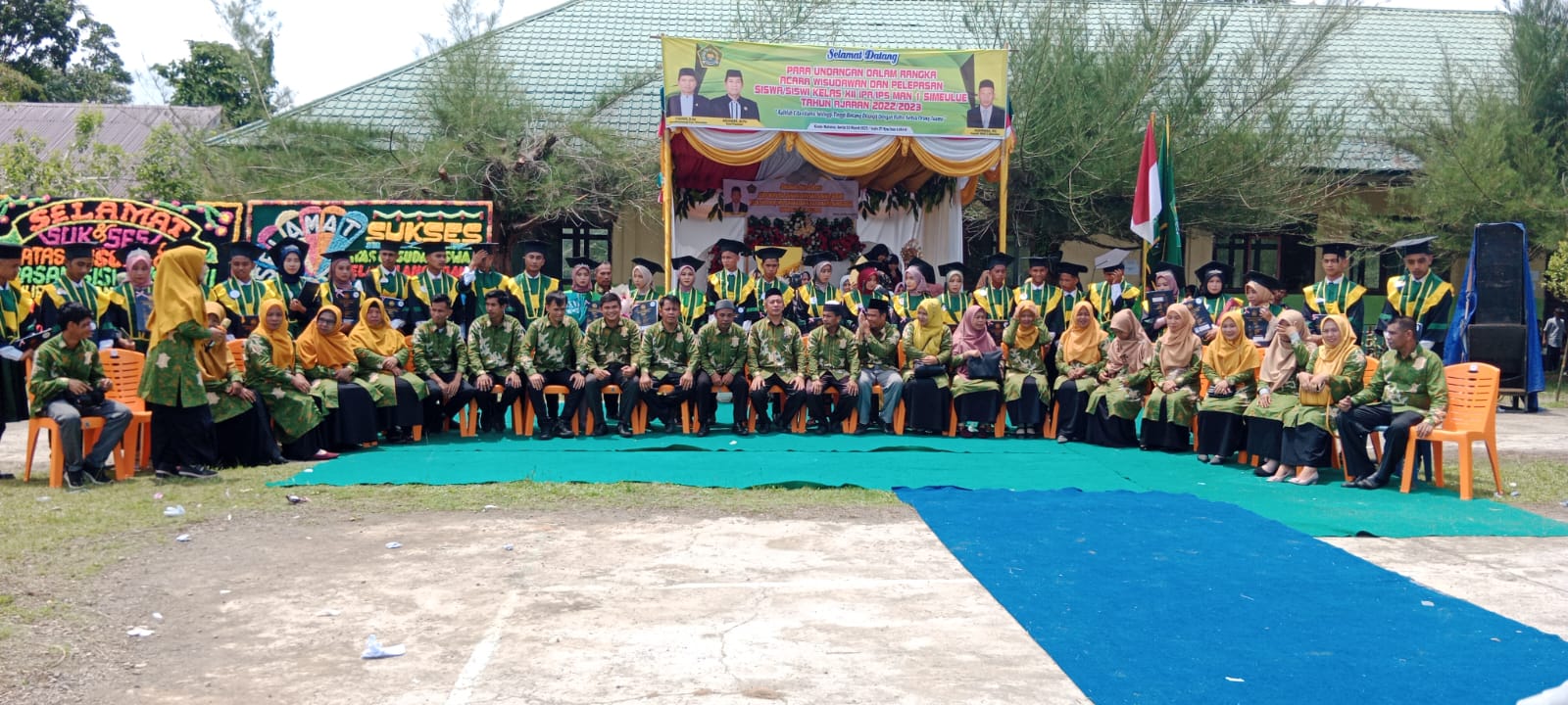MAN 1 Simeulue Lepas Angkatan XIX