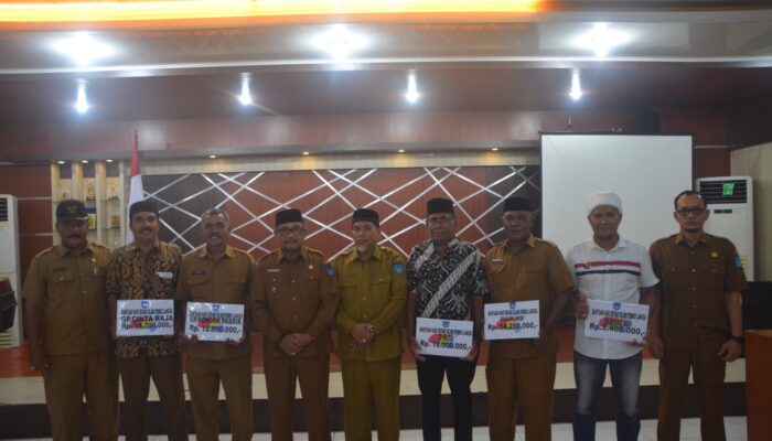 Pemko Langsa Salurkan Bantuan Uang Meugang Untuk Fakir