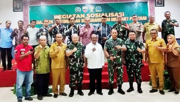 Wabup Minta Kerja Sama Dengan TNI Tetap Sinergis Bangun Ketahanan Pangan Di Simalungun