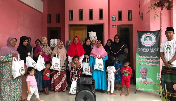 Jelang Ramadan, Santri Dukung Ganjar Jalin Silaturahim ke Majelis Taklim Al-Hasaniah