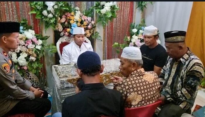 Terjerat Kasus Curanmor, Juf Menikah Dalam Sel Polsek Belawan