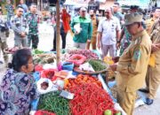 Pantau Bapokting Jelang Ramadan, Wabup Bersama Dandim 0207 Sidak Ke Pasar Perdagangan