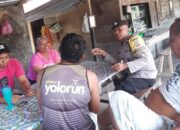 Musim Kemarau, Bhabinkamtibmas Sosialisasi Pencegahan Karhutla