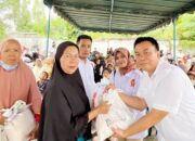Bagikan 3.500 Paket Sembako, Zulkarnaen Ajak Warga Bergembira Sambut Ramadan