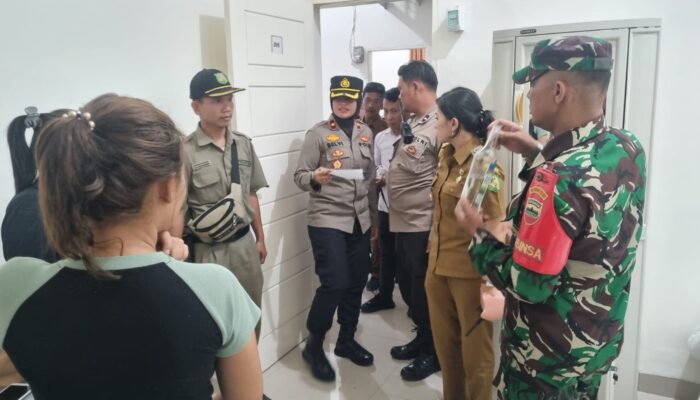 Polsek Medan Kota Razia Sejumlah Penginapan Jelang Ramadhan