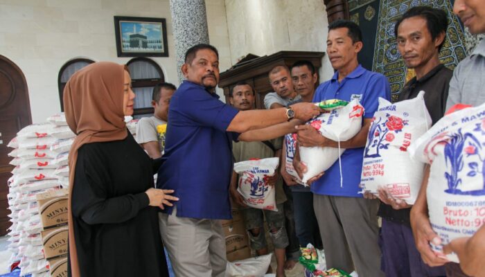 Bagikan Paket Sembako, Rahudman Harap Ramadan Membawa Keberkahan