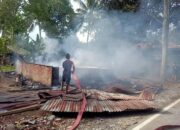 Tidak Ada Korban Jiwa, Satu Rumah Ludes Terbakar Di Agara